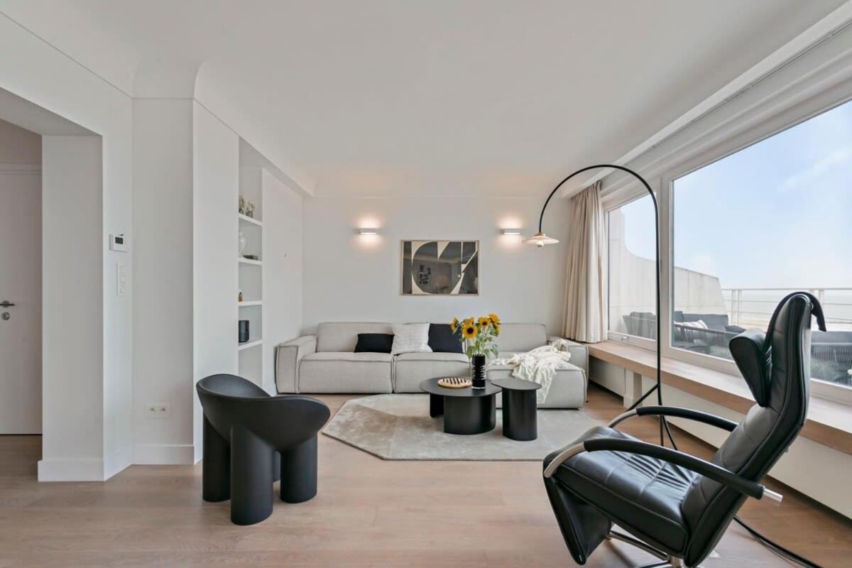 Huswell - Panoramic Seaview Apartment In 'T Zoute Кнокке-Гейст Екстер'єр фото